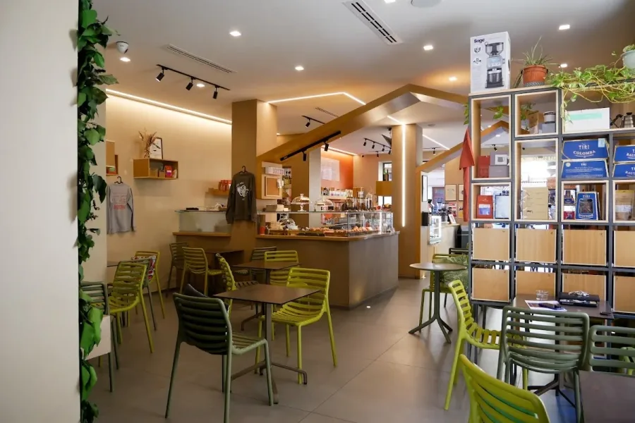 CoffeeStorming — interni della caffetteria