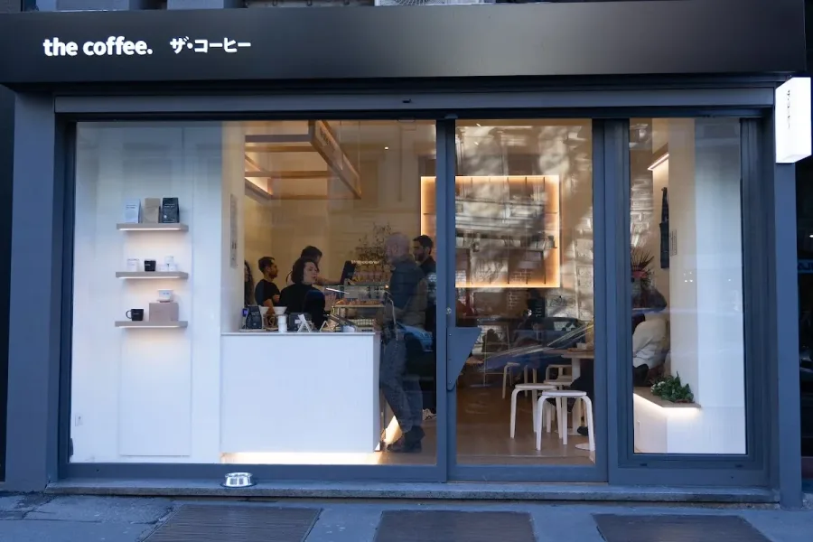 The Coffee — interiøret i kaffebaren