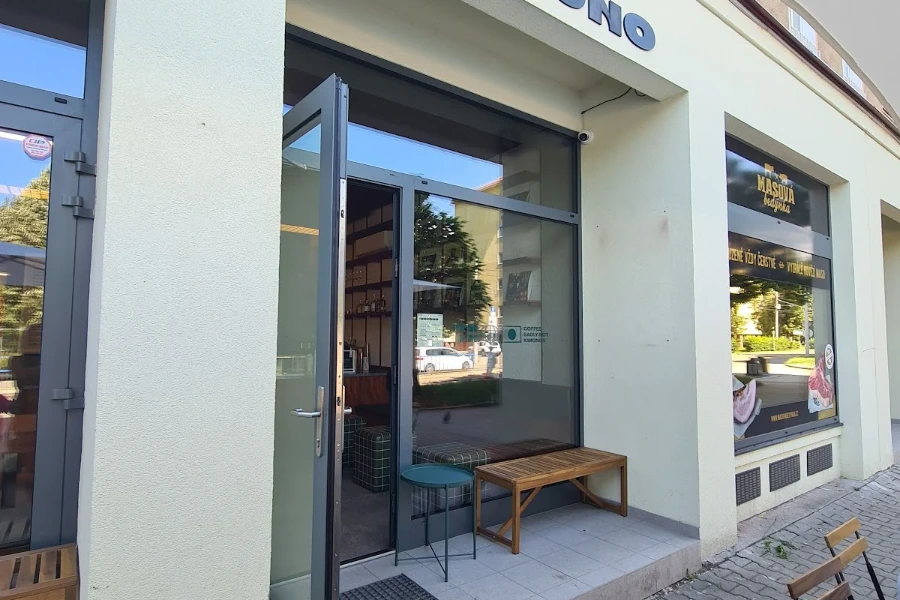 Kimono coffee — interiér kavárny