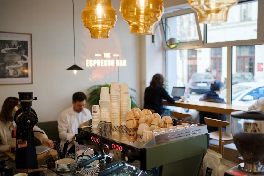 Kawiarnia The Espresso Bar — café interior