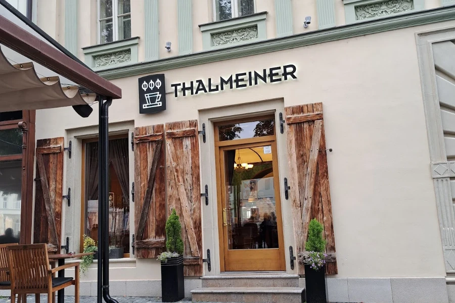 Thalmeiner — інтер’єр кав’ярні
