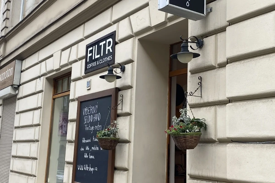 FILTR Coffee & Clothes — café interior