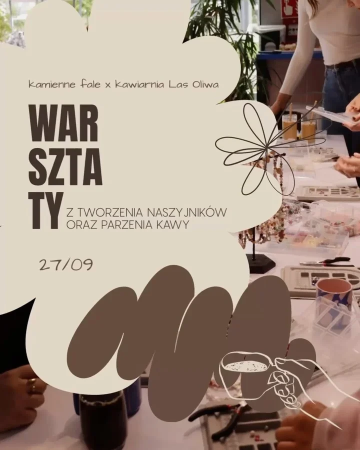 Warsztaty z tworzenia naszyjników oraz parzenia kawy