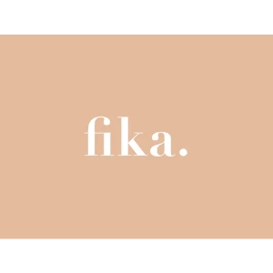 fika. - kaffeebar logo