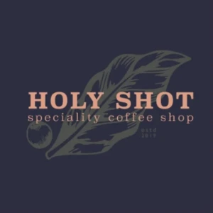 Logo HOLY SHOT - specialty coffee shop